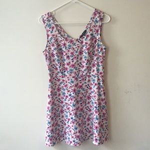 Cute floral mini dress
